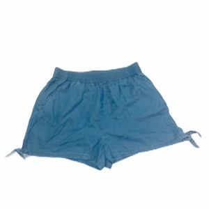 Francescas blue rain soft Flowy shorts
